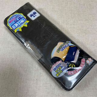 サンスター(SUNSTAR)の【新品】ヨコピタ　筆箱　ブラック　両面筆入　小学生　男の子　黒　エンブレム(ペンケース/筆箱)