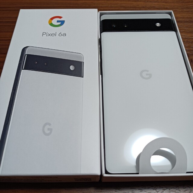 2024最新人気 【新品】Google Pixel 6a Chalk 128 GB au