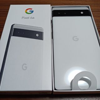 【新品】Google Pixel 6a Chalk 128 GB au(スマートフォン本体)