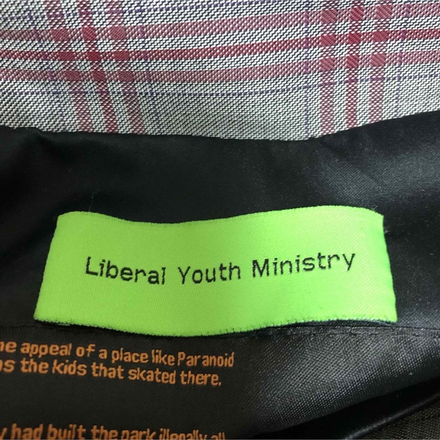 1LDK SELECT(ワンエルディーケーセレクト)のLiberal Yourh Ministry レザー切り替えステンカラーコート メンズのジャケット/アウター(ステンカラーコート)の商品写真