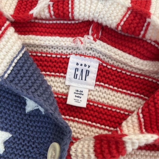 babyGAP(ベビーギャップ)のbaby GAP カーディガン　アウター キッズ/ベビー/マタニティのキッズ服女の子用(90cm~)(カーディガン)の商品写真