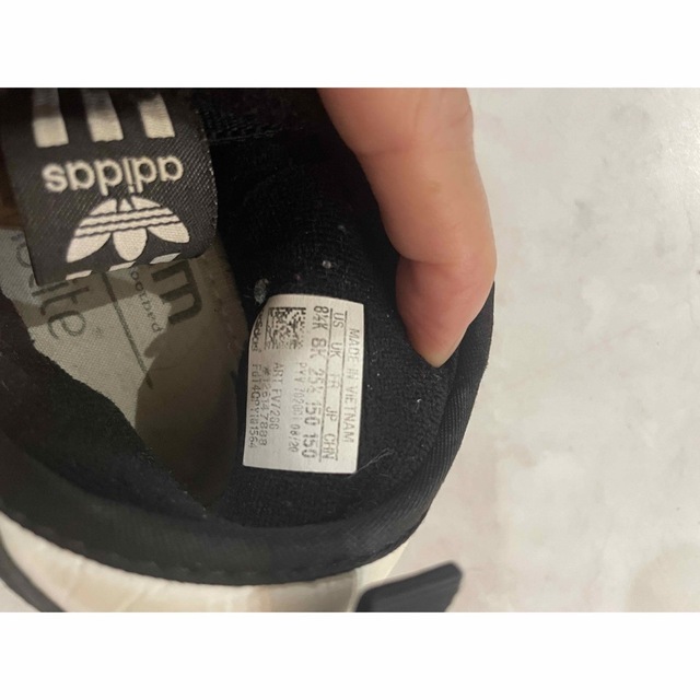 adidas(アディダス)のadidas original👟 kids BLACK 可愛い  キッズ/ベビー/マタニティのキッズ靴/シューズ(15cm~)(スニーカー)の商品写真