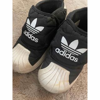 アディダス(adidas)のadidas original👟 kids BLACK 可愛い (スニーカー)