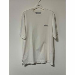 ネイバーフッド(NEIGHBORHOOD)のneighborhood 白 ロゴ 半袖 Tシャツ L(Tシャツ/カットソー(半袖/袖なし))