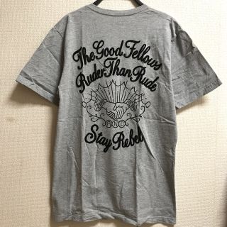 アズールバイマウジー(AZUL by moussy)のSTOOGE&COバックスタイル立体チェーンステッチＶネックTシャツカットソー☆(Tシャツ/カットソー(半袖/袖なし))