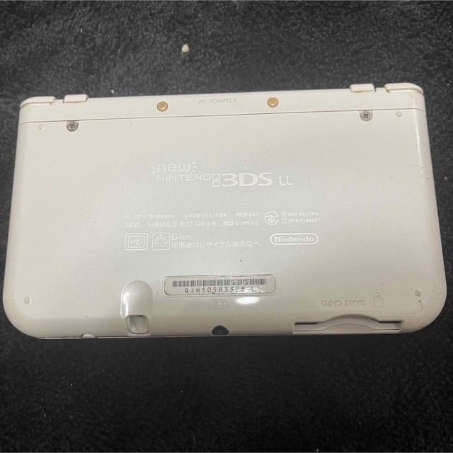 任天堂(ニンテンドウ)の3DSLL 本体 白色  ソフト10個セット エンタメ/ホビーのゲームソフト/ゲーム機本体(携帯用ゲーム機本体)の商品写真