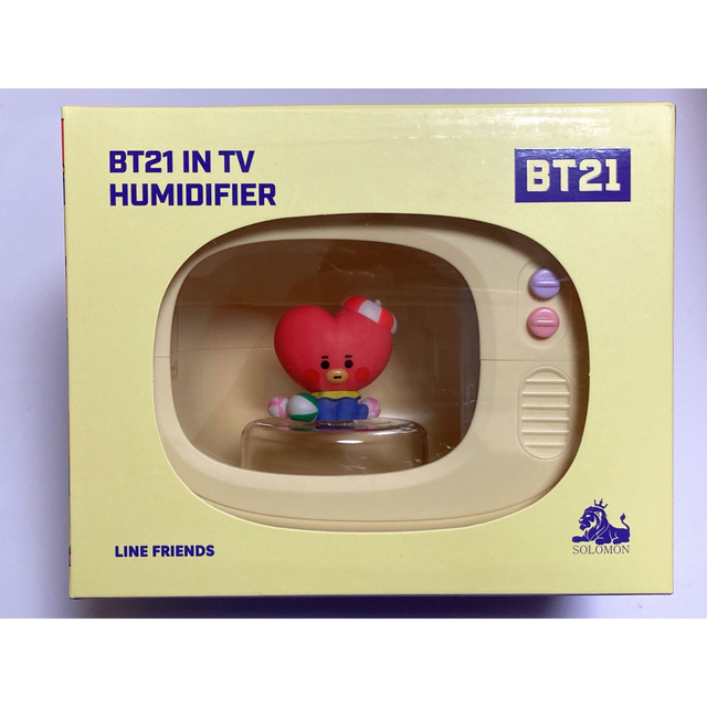 BT21  TV型卓上 ワイヤレス 加湿器 【TATA】 タタ