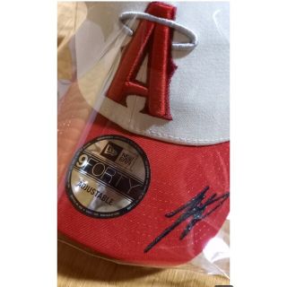 ニューエラー(NEW ERA)のニューエラ キャップOHTANI MLB キャップ （レッド×ホワイ)最終値下げ(その他)