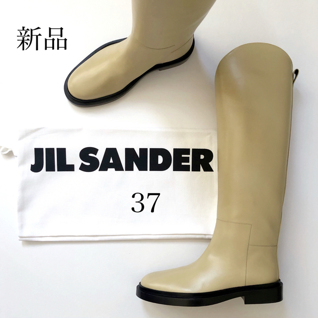 新品/37 JIL SANDER ジルサンダー ブーツ ロングブーツレディース