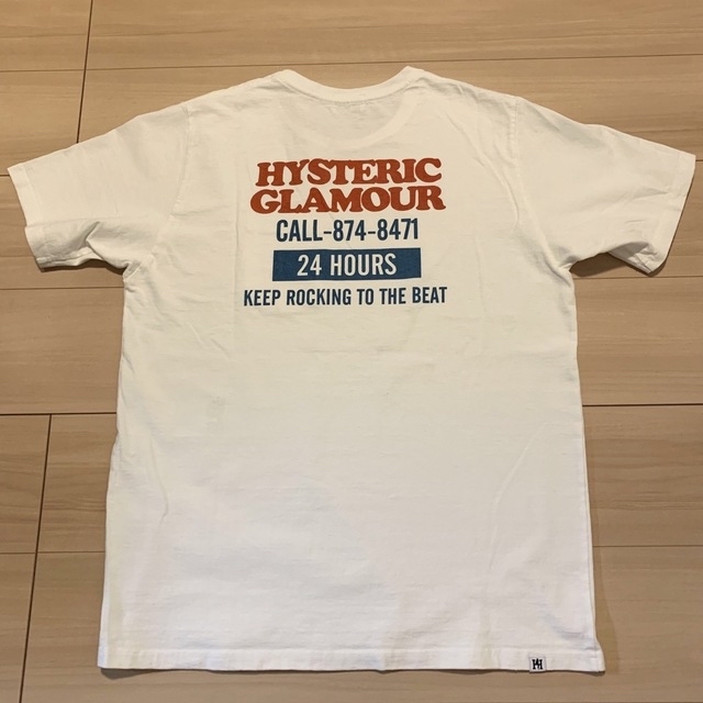 HYSTERIC GLAMOUR(ヒステリックグラマー)のヒステリックグラマー  Tシャツ　半袖　Lサイズ メンズのトップス(Tシャツ/カットソー(半袖/袖なし))の商品写真