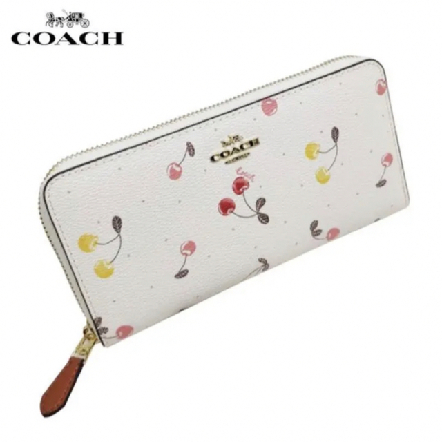 コーチ coach 長財布 さくらんぼ チェリー-