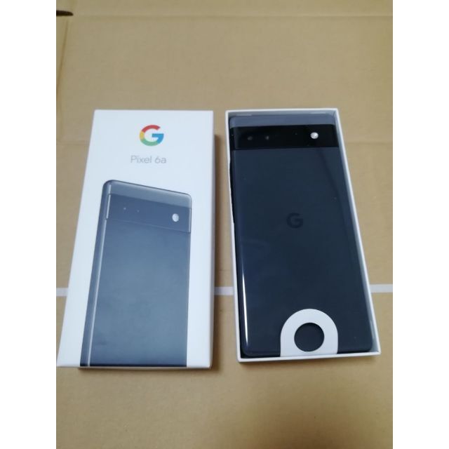 Google Pixel(グーグルピクセル)のGoogle Pixel6a SIMフリー 128GB チャコール 新品未使用 スマホ/家電/カメラのスマートフォン/携帯電話(スマートフォン本体)の商品写真