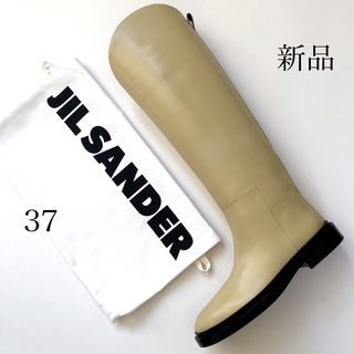 新品/37 JIL SANDER ジルサンダー ロングブーツ ブーツ