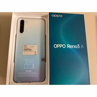 OPPO - OPPO Reno3 A ホワイト A0020Pの通販 by うさぎshop｜オッポ ...