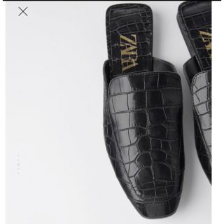 【未使用】ZARA エスパドリーユ フラットシューズ バブーシュ 38