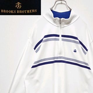 ブルックスブラザース(Brooks Brothers)の【匿名配送】 ブルックス ブラザーズ ハーフジップ 刻印 刺繍 ロゴ スウェット(スウェット)