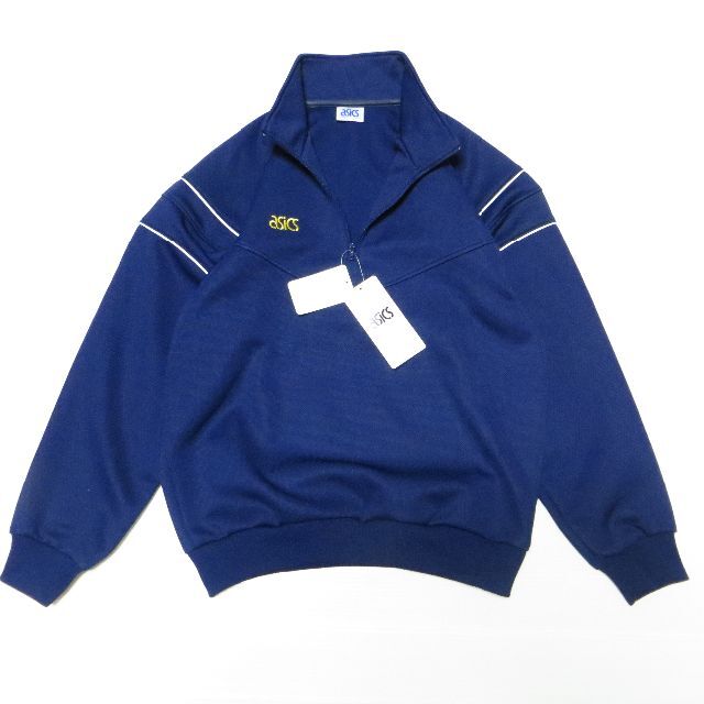 asics - 未使用タグ付き asics デットストック ハーフジップ asics - 未使用タグ付き asics デットストック ハーフジップ