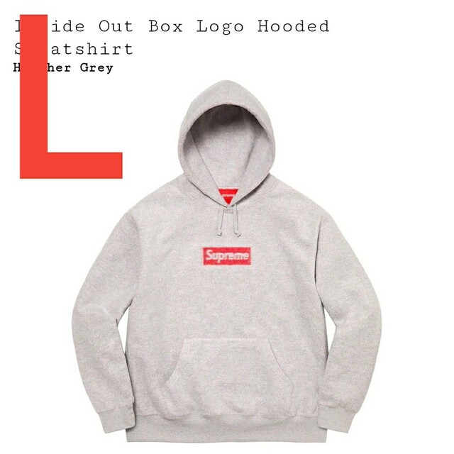 メンズSupreme Inside Out Box Logo ボックスロゴ Lサイズ