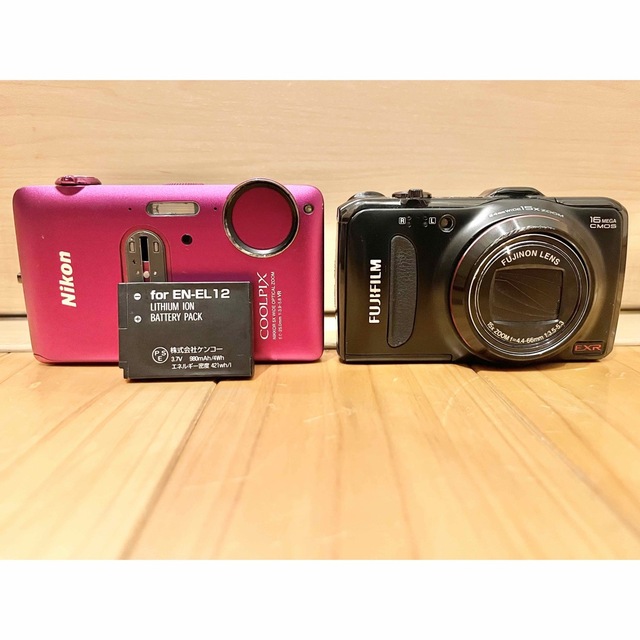 デジカメカメラ 2台 まとめ売り Nikon FUJIFILM - コンパクト