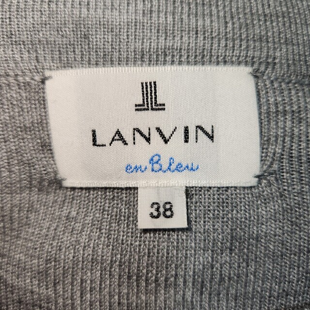 LANVIN en Bleu - LANVIN en bleu ニット チュニック リボンの通販 by ...