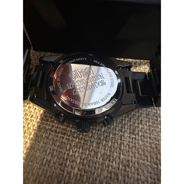 STUSSY(ステューシー)のstussy クロノグラフ　リミテッドエディション　時計 メンズの時計(腕時計(アナログ))の商品写真