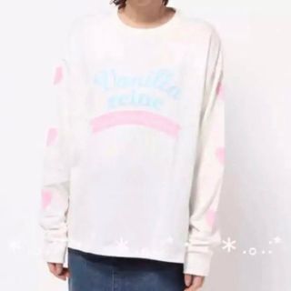 ウィゴー(WEGO)のWEGO ロングTシャツ 白(Tシャツ(長袖/七分))