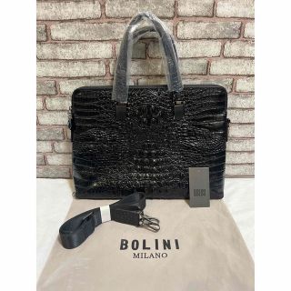 ボリーニ(BOLLINI)の【定価20万】EMPOLI BOLINI ハンドバッグ ビジネスバッグ　本革(ビジネスバッグ)