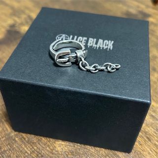 【美品】ALICE BLACK ベルトチェーンリング(リング(指輪))