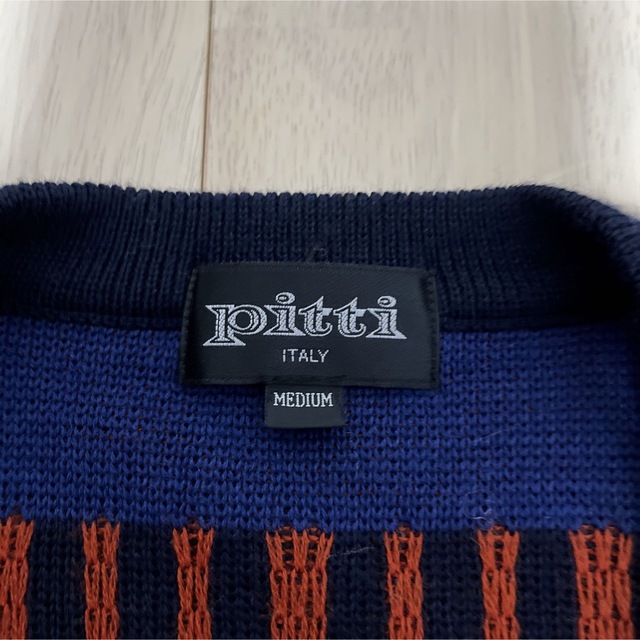 Pitti(ピッティ)のpitti カーディガン　メンズ　Mサイズ メンズのトップス(カーディガン)の商品写真