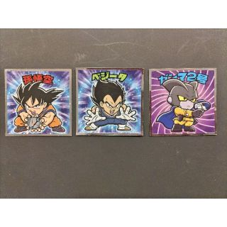 ドラゴンボール(ドラゴンボール)のドラゴンボールマン超ＳＨコレクターシール3枚(その他)