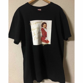 シュプリーム(Supreme)のSupreme  Mariah Carry マライアキャリーTシャツ 黒(Tシャツ/カットソー(半袖/袖なし))
