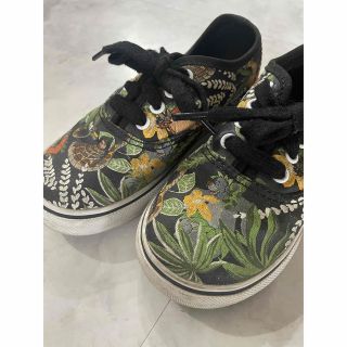 ヴァンズ(VANS)のVANS👟 Disney コラボ商品 ジャングルブック 14cm(スリッポン)