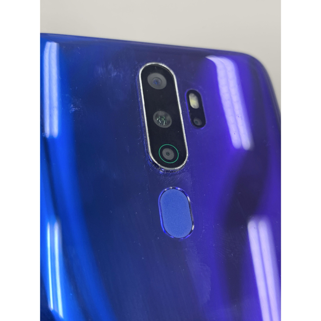 OPPO(オッポ)のOPPO A5 2020 ブルー　SIMフリー スマホ/家電/カメラのスマートフォン/携帯電話(スマートフォン本体)の商品写真