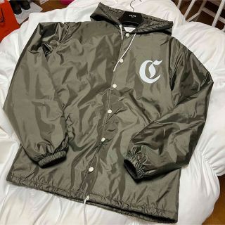 CELINE セリーヌ ナイロンジャケット シルバー 光沢 トラック