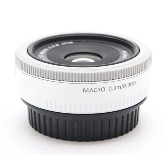 Canon キヤノン EF40mm F2.8 STM ホワイト 【GINGER掲載商品