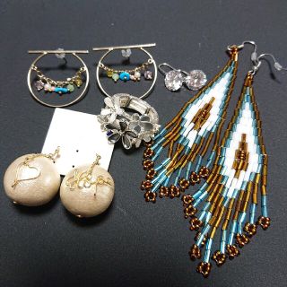 ♥️ピアス 指輪 おまとめ5点セット(ピアス)