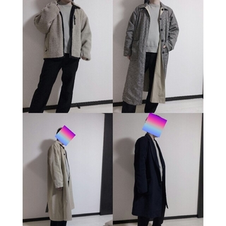 アーバンリサーチ(URBAN RESEARCH)のコートとボアジャケット(冬物処分セール)(チェスターコート)