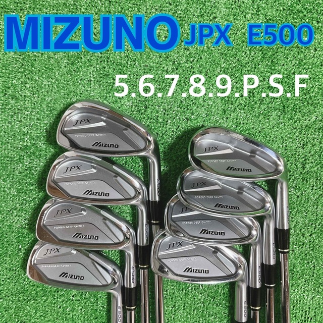 スタニングルアー MIZUNO ミズノ JPX E500 アイアンセット - 通販