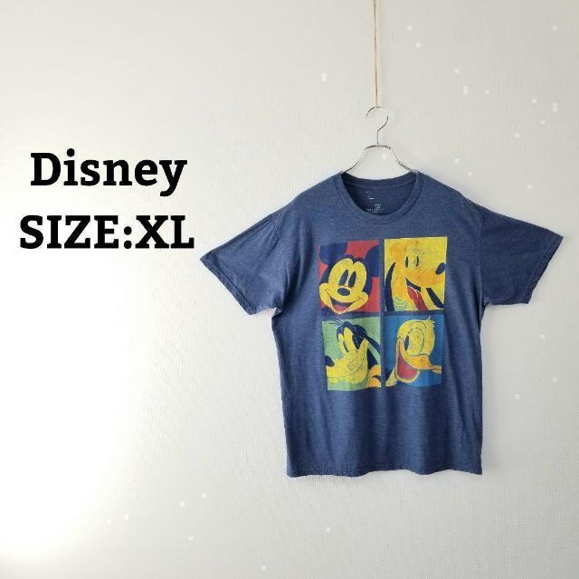 ディズニー 輸入 Tシャツ 紺 ミッキー ドナルド グーフィー プルート | フリマアプリ ラクマ