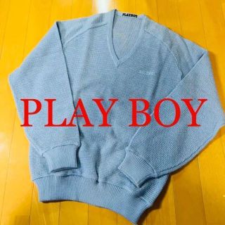 プレイボーイ(PLAYBOY)のPLAY BOY プレイボーイ　ニット セーター　サイズfree(ニット/セーター)