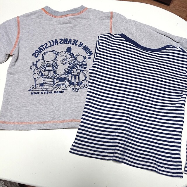 3can4on(サンカンシオン)のキッズトップス ロングTシャツ3can4on サンカンシオン ナルミヤ100cm キッズ/ベビー/マタニティのキッズ服男の子用(90cm~)(Tシャツ/カットソー)の商品写真