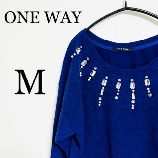 ワンウェイ(one*way)のONE WAY ワン ウェイ　レディース　ニット　セーター　Mサイズ(ニット/セーター)