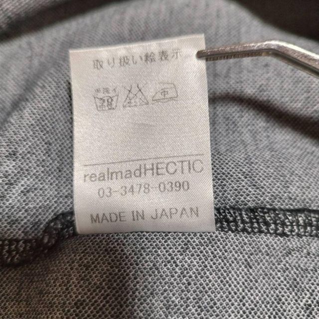 HECTIC(ヘクティク)の◾️realmadHECTIC ロンT メンズのトップス(Tシャツ/カットソー(七分/長袖))の商品写真