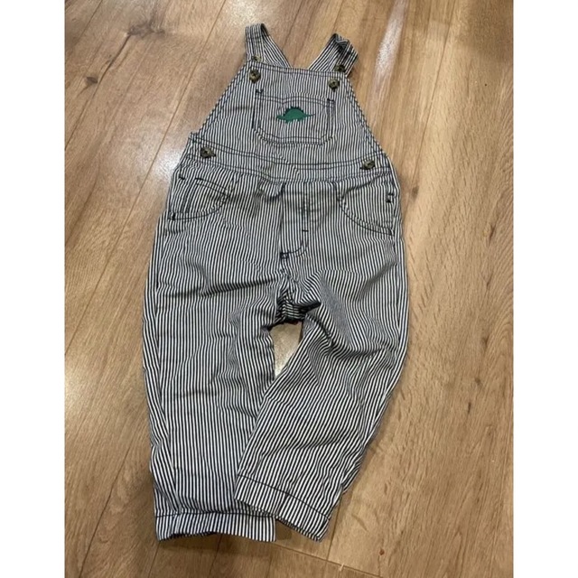 carter's(カーターズ)の美品　カーターズ　サロペット  恐竜　オーバーオール　12m 80 gap キッズ/ベビー/マタニティのベビー服(~85cm)(パンツ)の商品写真