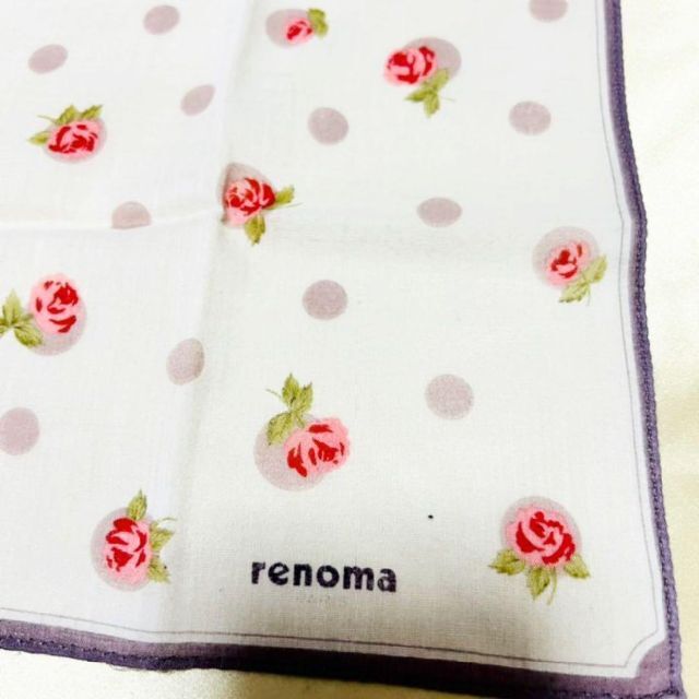 RENOMA(レノマ)のrenoma レノマ　レディース　ハンカチ レディースのファッション小物(ハンカチ)の商品写真