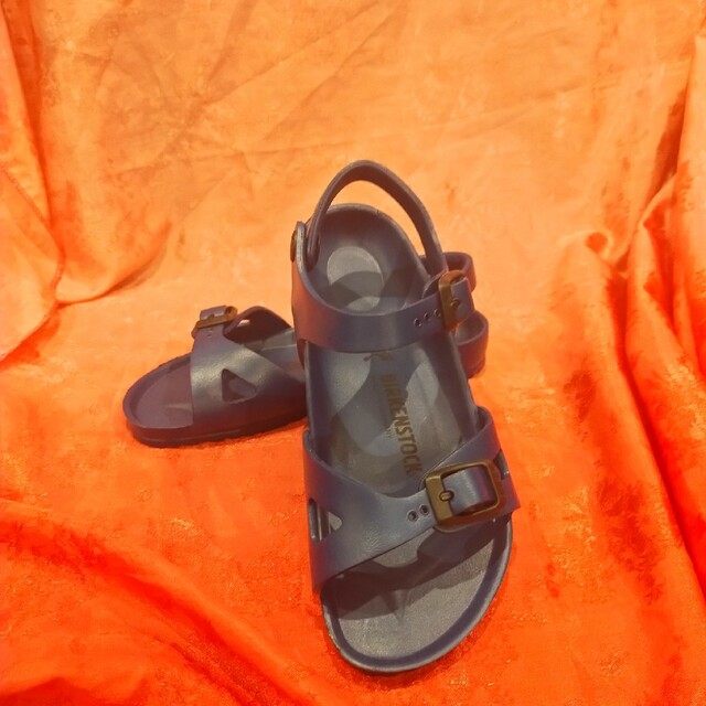 BIRKENSTOCK(ビルケンシュトック)の【新品】BIRKEN　ナロータイプサンダル　19センチ キッズ/ベビー/マタニティのキッズ靴/シューズ(15cm~)(サンダル)の商品写真