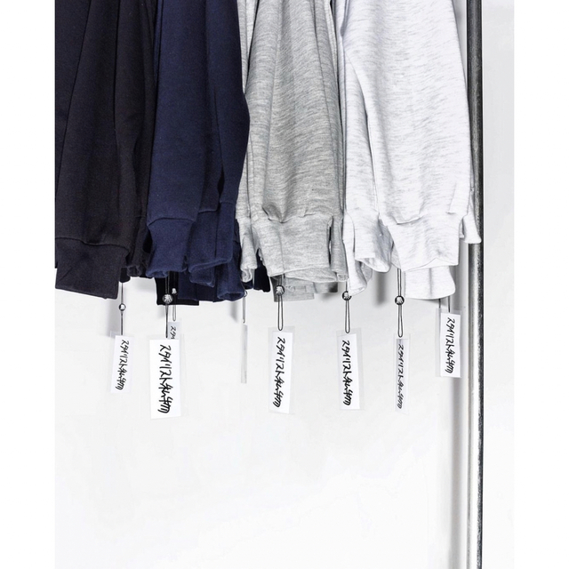 1LDK SELECT(ワンエルディーケーセレクト)の【Ennoy】スタイリスト私物 SWEAT PANTS BLACK/XL黒刺繍 メンズのパンツ(その他)の商品写真