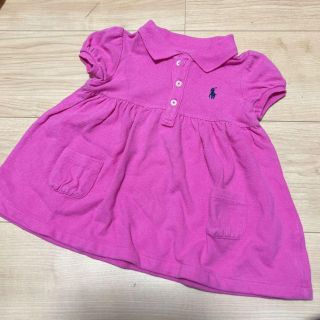 ポロラルフローレン(POLO RALPH LAUREN)のRALPH LAUREN ラルフローレン　女の子　ワンピース サイズ12m(ワンピース)