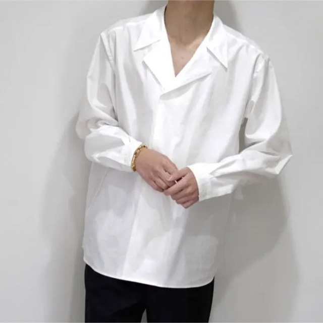 【常田大希着】AURALEE WASHED FINX TWILL SHIRT 3