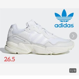 アディダス(adidas)の【美品】ADIDAS ORIGINALS YUNG-96 ホワイト 26.5(スニーカー)